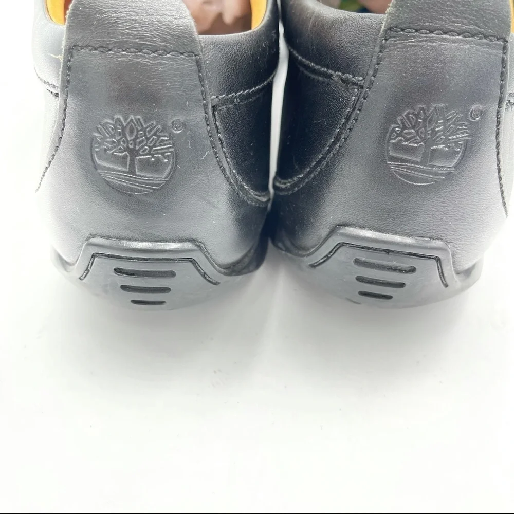 TIMBERLAND Smart Comfort System Black Leather Lace Up Shoes Men's